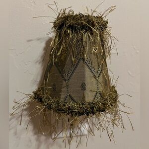 Decorative Fringed Nightlight Lampshade